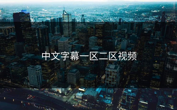 中文字幕一区二区视频
