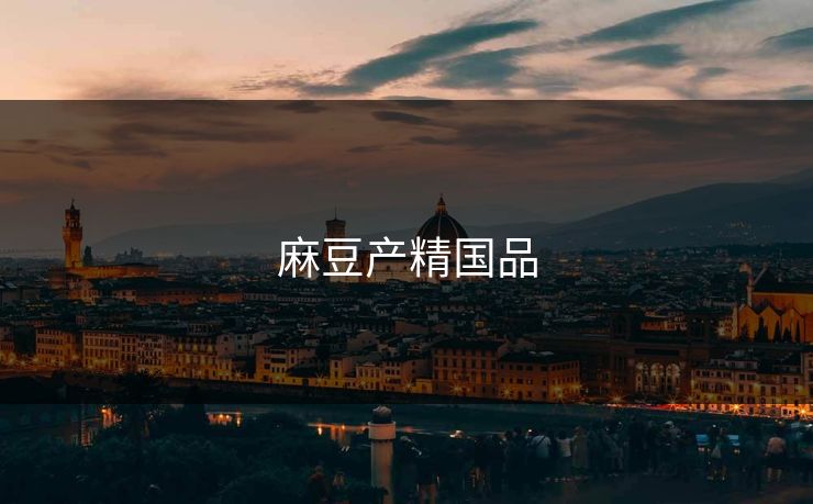麻豆产精国品 麻豆产精国品